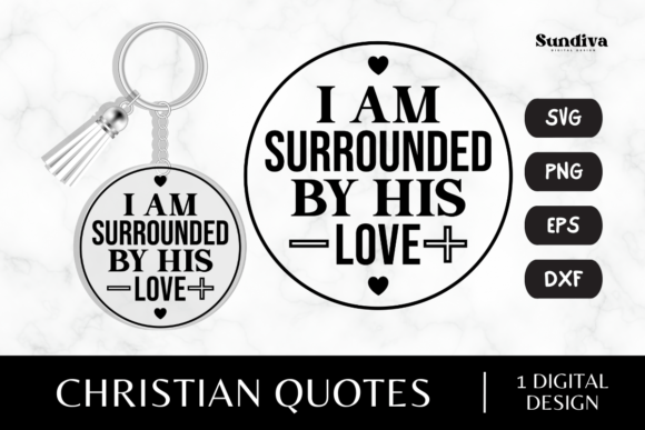 Christian Sayings for Keychain SVG 4