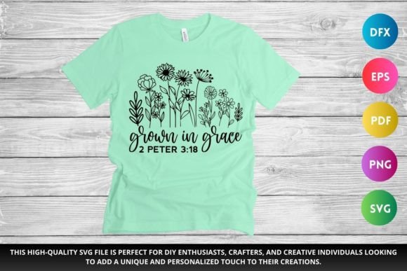 GROW in GRACE SVG Graphics and Crafts