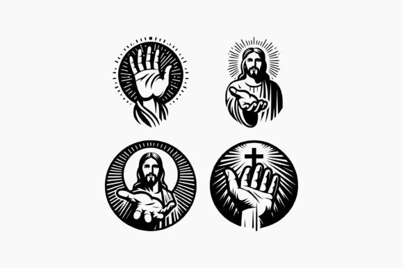 Jesus Hand Graphics for Crafts Sellers