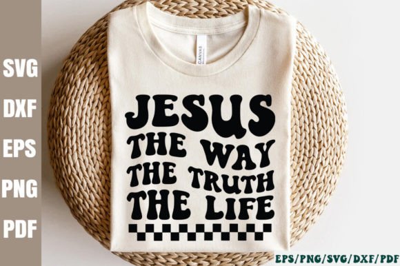 Jesus the Way the Truth the Life Retro