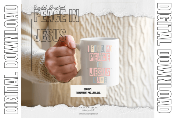 Peace in Jesus Christian Sublimation Graphics Review