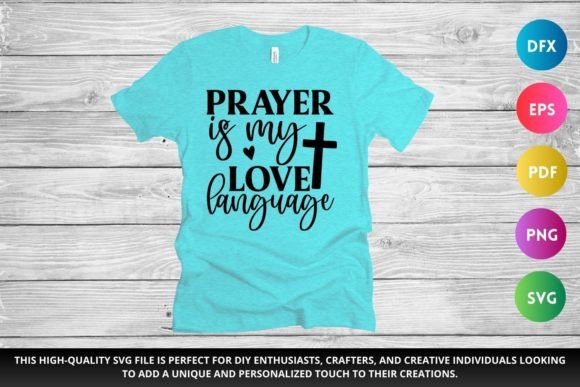 Prayer is My Love SVG Christian SVG