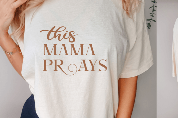 This Mama Prays Cute Christian SVG: A Graphics & Crafts Review